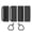 Black, variant on Silicone Case for Sonos Roam 2, Protective Speaker Cover with Handle, Carrying Case Speaker Pouch Sleeve Protector Cover