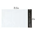 thumbnail image 2 of NefLaca 1000 Pack 12x15.5 White Poly Mailers Envelopes Shipping Bags, 2 of 5