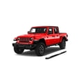 thumbnail image 2 of Black Horse 3in Side Steps Semi-Glossy-Black Compatible with 2020-2024 Jeep Gladiator-9B080420A, 2 of 7