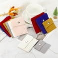thumbnail image 6 of Uxcell 4 Sizes Jewelry Pouch Set, 4 Pack Velvet Pouches Snap Button Storage Bag for Rings, Red, 6 of 7