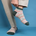 thumbnail image 4 of Sockscarving Multicolor Micro-Armed No-Show Socks - Pack of 5, Ankle Length, Unisex, 4 of 12