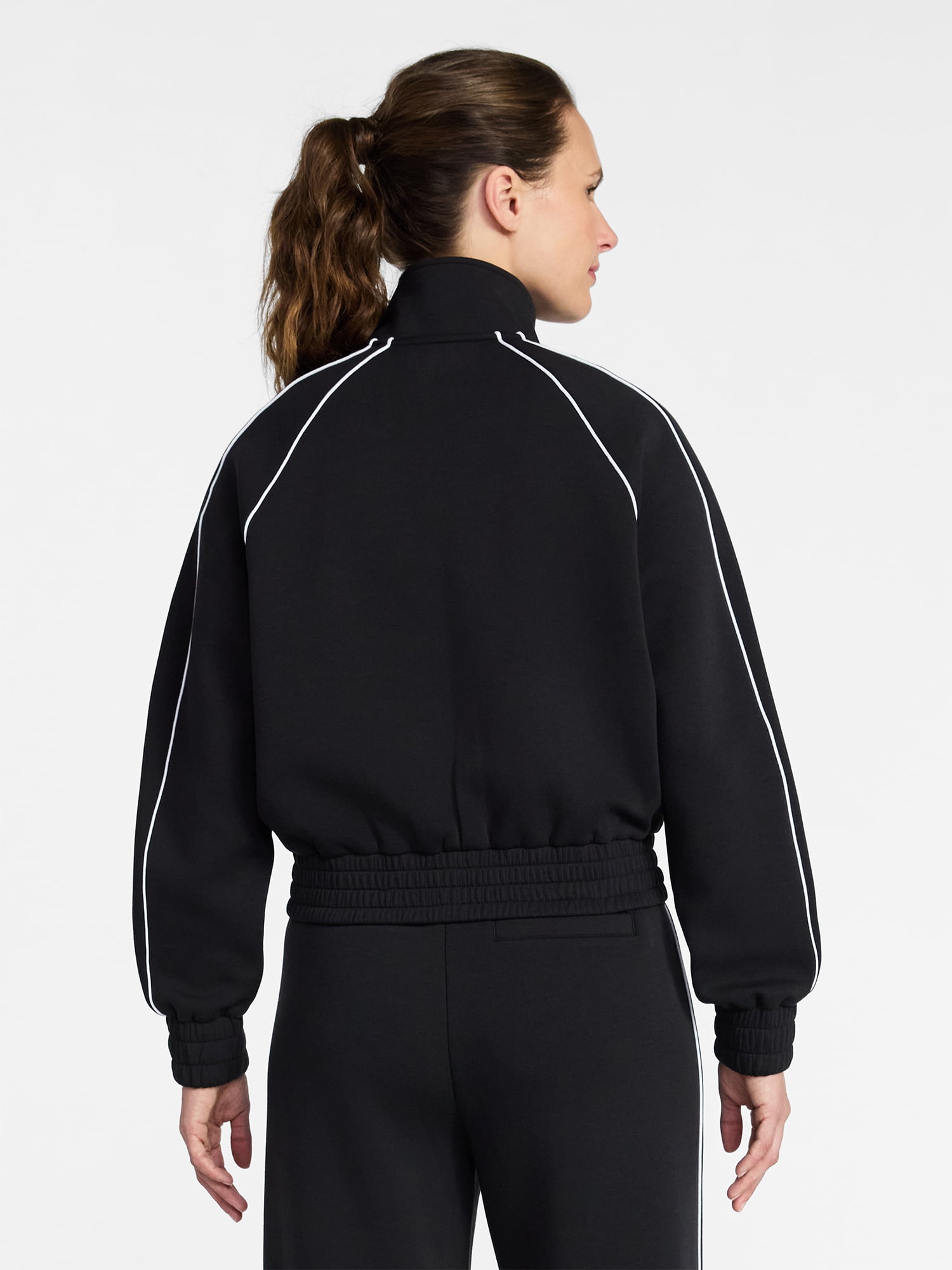 Avia Women's ScubaKnit Track Jacket, Sizes XS-XXXL