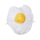 thumbnail image 5 of Disfraz infantil con forma de huevo frito, adorable y decorativo, para el desayuno. SG, 5 of 9