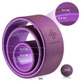 thumbnail image 6 of Overmont Yoga Wheel Set 3 Pack Yoga Foam Roller Perfect for Back Pain Backbends & Stretches Increase Strength & Flexibility, Massage Ball Included, 6 of 7