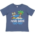 thumbnail image 3 of Inktastic Surfing Future Surfer Bear Boys or Girls Toddler T-Shirt, 3 of 5