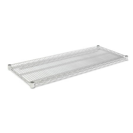 

Alera ALESW584818SR 48 in. x 18 in. Industrial Wire Shelves - Silver (2/Carton)