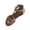 Khaki, variant on Women Flat Sandals Summer Open Toe Bohemian Pearl Embellished Ankle Wrap Strap Casual Comfortable Beach Party Vacation Daily Dress Shoes