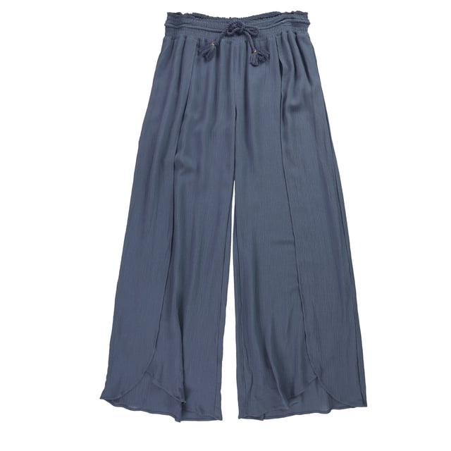 PJ Salvage Pantalones de pijama de pierna ancha para mujer azul marino S/29