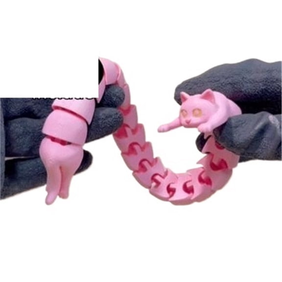 1PC movable large version cat 3D printing