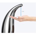 thumbnail image 2 of Dispensador automático de jabón, 300ml Recipiente de jabón eléctrico a prueba de agua Dispensador de jabón plateado alimentado por batería para baño Cocina-Contacto Baño a prueba de agua, Cocinas, Hotel, Restaurante - Plata ACTIVE Biensenido a ACTIVE, 2 of 4