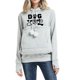 thumbnail image 2 of Sudadera con orejas de gato y bolsillo grande para mascotas de manga larga para mujer Pompotops gfhjh23264, 2 of 7
