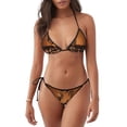thumbnail image 1 of Fotbe Coffee Beans Traje de Baño para Mujer de Dos Piezas – Bikini Sexy de Tirantes Tipo Halter con Diseño Triangular, 1 of 6