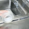 thumbnail image 3 of Fregadero de cocina Riwesomey Cinta transparente Impermeable Anti-Moho Autoadhesivo 30 mm de ancho 100mmx10mx0.5mm, 3 of 6