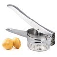 thumbnail image 2 of Potato Ricer Fruit and Vegetables Masher Food Ricer -100% Stainless Steel, Easy To Use, (Silver), 2 of 7