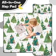 thumbnail image 4 of White Christmas Watercolor Tree Pattern Toddler Nap Mats for Kids Preschool,50"x20" Sleeping Mat Bag or Kids,Toddler Sleeping Bag,Toddler Nap Mat or Daycare, 4 of 6