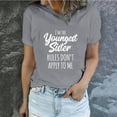 thumbnail image 1 of LSLJS T-Shirt Graphique à Manches Courtes Col Rond Décontracté Printemps et Été pour Femmes, Cadeaux pour Femmes, 1 of 7