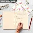 thumbnail image 6 of joogoo Spiral Journal Notebook Flamingo Flowers College Ruled Notebooks 8.3" x 5.7" 1 PC, 6 of 8