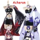 thumbnail image 5 of Juego de cosplay de Acheron, Honkai Star Rail, disfraz rojo de Acheron, vestido, peluca, zapatos, conjunto completo, ropa de fiesta de carnaval para mujer, 5 of 5