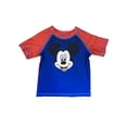 thumbnail image 4 of Mickey Mouse Toddler Boy Rashguard Swim Shirt, 4 of 6