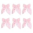 thumbnail image 3 of Pinzas para el pelo con lazo, 6 unidades, pasadores de cinta, estilo tocado, coleta, moño, peinados de boutique, pinzas para el pelo para niñas, 3 of 6