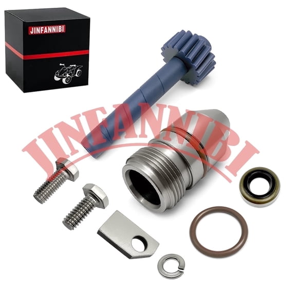 JINFANNIBI 20 Tooth Speedometer Driven Gear with Speedo Housing Kit for GM TH350 Turbo 350 Transmission - Blue