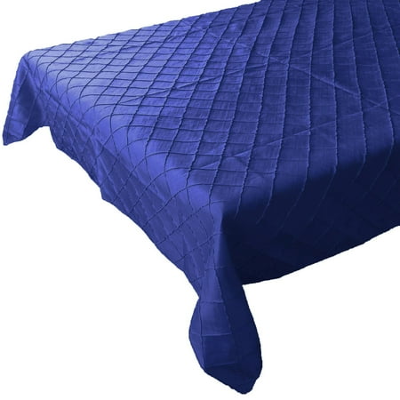 

Pintuck Taffeta Tablecloth Royal Blue