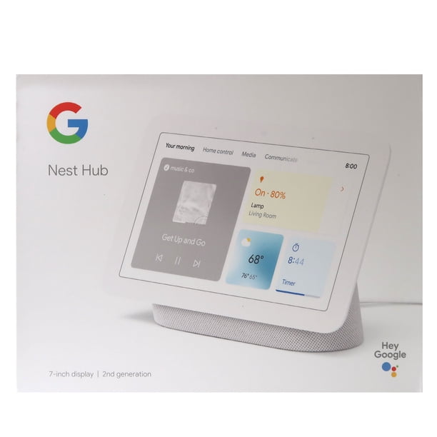 Google Nest Hub ホワイト Google Nest Hub 2nd Gen - Smart Home Display with Google Assistant