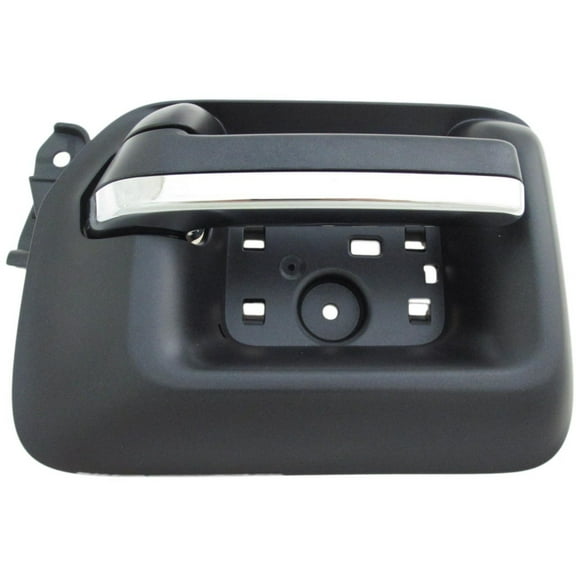 Dorman 82550 Front Passenger Side Interior Door Handle for Specific Chevrolet / GMC Models, Black With Chrome Insert