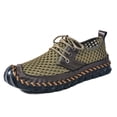 thumbnail image 6 of Men's Low-Top Sneakers - Breathable & Sole Lace-Up Casual Shoes Suitable for Summer, Gym, Office, and Outdoor Activities Round Toe Solid Color Sneakers for Casual Attire,, 6 of 9