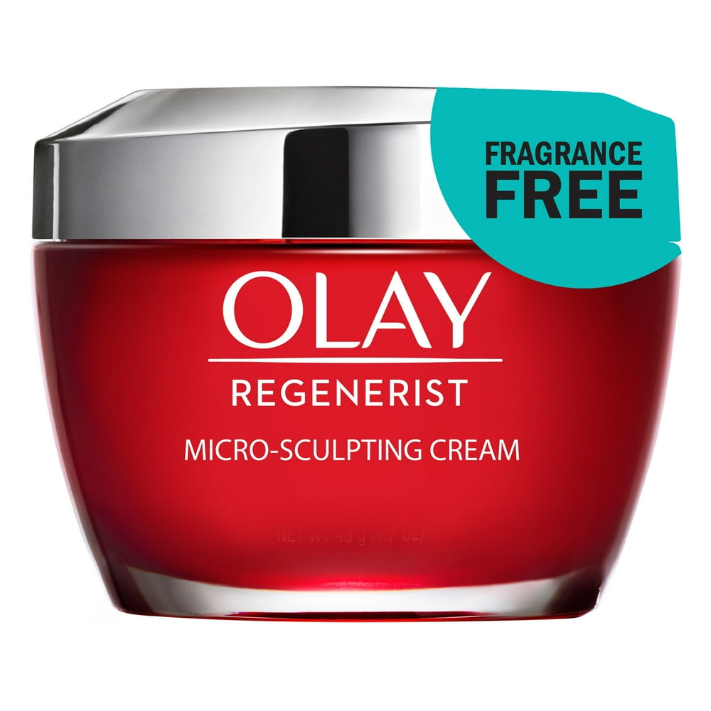 olay regenerist micro sculpting cream face moisturizer with hyaluronic acid