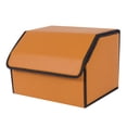 thumbnail image 1 of Estuche de almacenamiento automático plegable Cuero Desmontable Gran capacidad Montado en el vehículo Transporte, 1 of 8