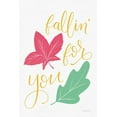 thumbnail image 2 of Thorns, Becky 11x14 White Modern Wood Framed Museum Art Print Titled - Fallin For You Bright, 2 of 4