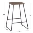 thumbnail image 3 of Tabouret de comptoir Zac de LumiSource, 3 of 9