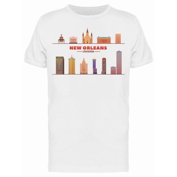 New Orleans Landmarks Tee Men's -Image by Shutterstock