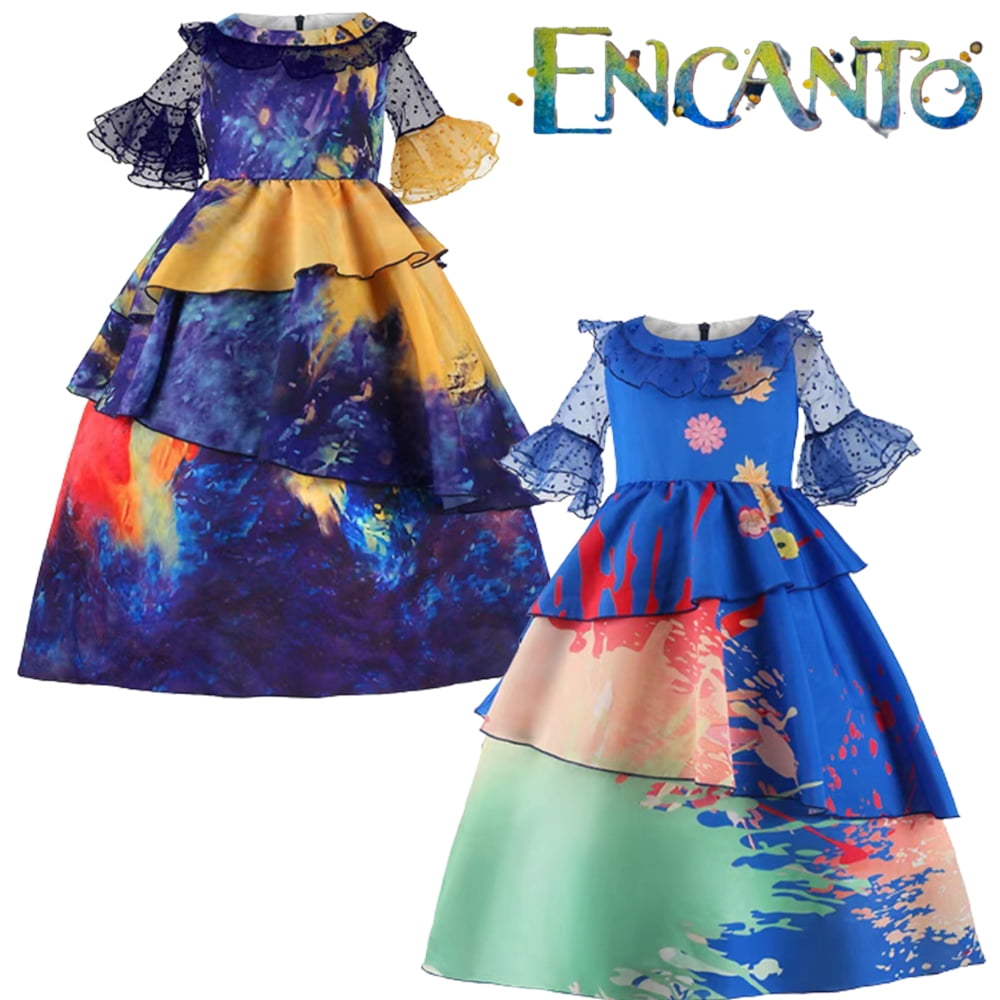 CULTURE PARTY Robe de princesse Encanto pour filles - Robe de princ