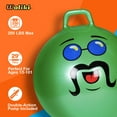 thumbnail image 2 of WALIKI Hopper Ball for Kids | Hippity Hop Ball | Jumping Hopping Ball | Therapy Ball | Green (Ages: 16-101 (29"/75CM)), 2 of 6