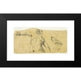 thumbnail image 2 of Eugène Delacroix 14x9 Black Modern Framed Museum Art Print Titled - Allegory of Love; Infidelity, 2 of 5