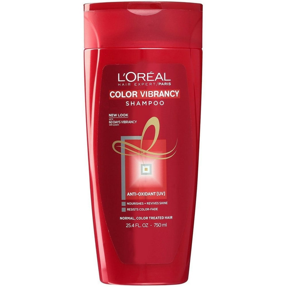 3 Pack L'Oreal Paris Color Vibrancy Shampoo 25.4 oz