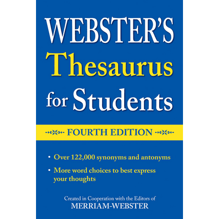 ISBN 9781596951815 product image for Webster's Thesaurus for Students, Fourth Edition (Paperback) | upcitemdb.com