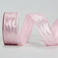 thumbnail image 1 of Xiao Hua Cinta de tela rosa claro - 1,5 pulgadas de ancho x 20 yardas de largo, cinta de satén y artesanía, cinta de decoración de boda de color sólido, cinta de ramo elegante, 1 pieza, 1 of 4