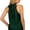 Blackish Green, variant on Womens Tank Tops Halter Neck Top Casual High Neck Sleeveless Tshirt Beach Vacation Loose Fit Shirt Top Khaki