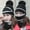 Black, variant on Hat Female Winter Warm Woolen Hat Warm Cute Female Hat Three-piece Ear Protection Knitted Hat