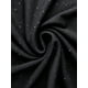 thumbnail image 5 of INSPIRAR CHIC Monos de Mujer Sin Mangas Bodysuits Brillantes Cuello Redondo Ajustados Tops de Tanga XS Negro, 5 of 6