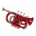 thumbnail image 2 of GREAT GIFT**Band Approved.Red/Gold Pocket.Trumpet HOLIDAY SPECIAL GOOD QUALITY-78, 2 of 3