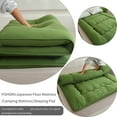 thumbnail image 4 of FISHDRU Light Green Color Memory Foam Mattress Pads, Full - Breathable, 4 of 7