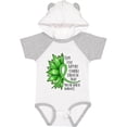 thumbnail image 3 of Inktastic Mental Health Awareness Green Sunflower Ribbon Boys or Girls Baby Bodysuit, 3 of 5