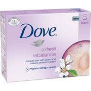 Dove Go Fresh Rebalance Beauty Bars, 8 Pack