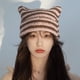thumbnail image 4 of Gorro de invierno gorro mujeres gorro de gorro de moda, 4 of 6
