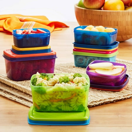 Kids' 14-Piece Leak-Proof Lunch Container Set