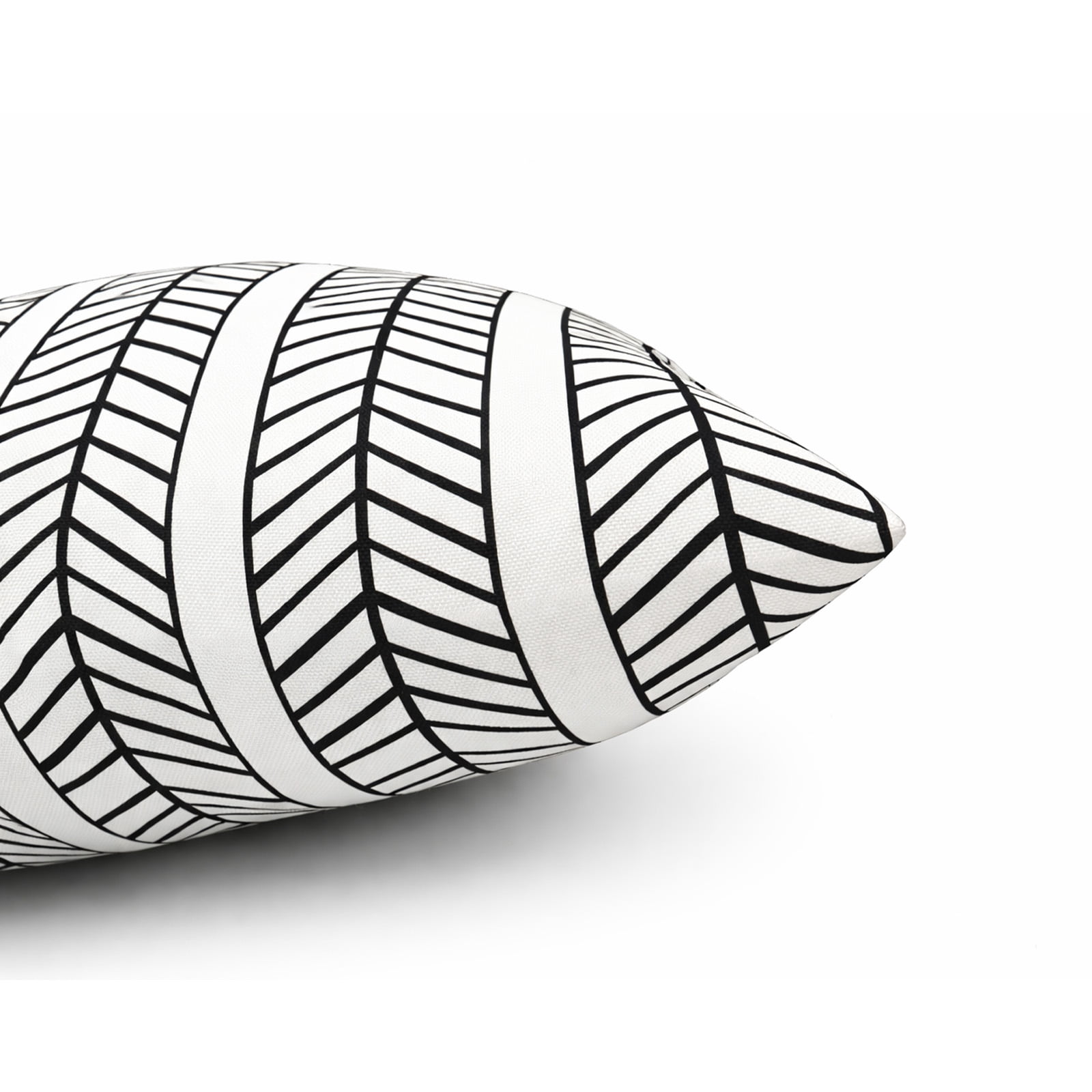 HONEY HOME 2 Pack Outdoor Pillows, Waterproof & Fade-Resistant Patio Cushions for Garden, Porch, Poolside
